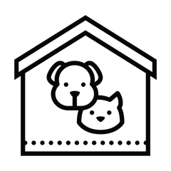 Ícono de observación del cachorro