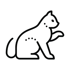 Ícono de socialización del cachorro